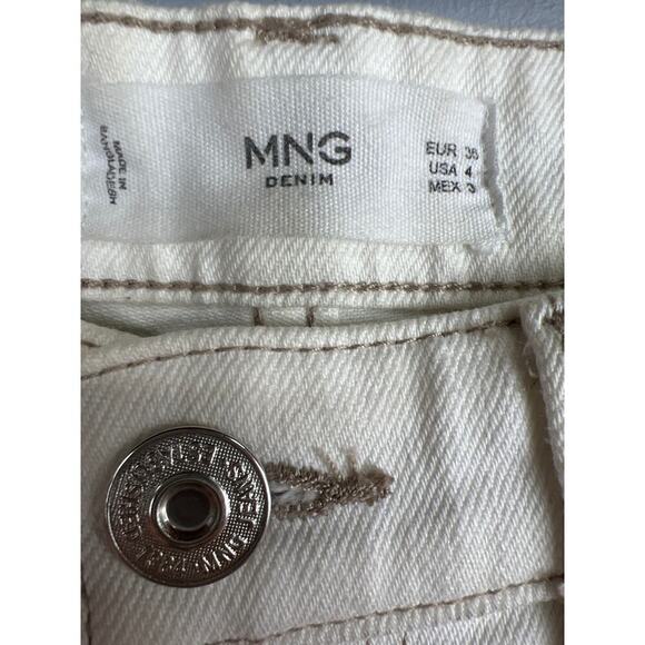 MNG Off White 90s Mom Jean Size 4 - Picture 4 of 9